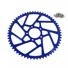 VMX 58T Rear Sprocket Blue Fit Surron Light Bee X ,Fit Talaria , 420 Chain Sprocket