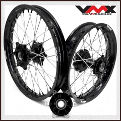 VMX 1.85*21"/2.5*18" fit KTM790 KTM890 , Motorcycle Cush Drive Wheels  Adventure Black