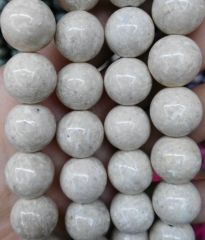 bulk fossil turquoise 5strands 4-16mm round ball white red blue pink green purple mixed loose beads
