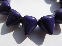 sale batch turquoise beads sharp spikes cone purple assortment jewelry beads bracelet 14mm--10strand