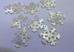 25mm 12pcs high quality handmade flower carved MOP shell mother of pearl snow carved jewelry bead