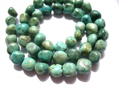 5strands Genuine Africal Turquoise stone nuggets chip freeform wholesale loose beads 4-8 8-12mm