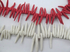 fashion bulk turquoise beads sharp spikes bar purple red assortment jewelry necklace 20-35mm