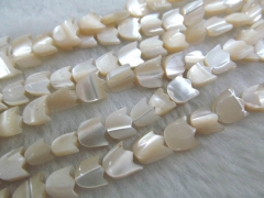 bulk genuine MOP shell rondelle 8x8mm 5strands , mother of pearl MOP rose brown assortment beads