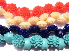 20%off--5strands 15mm chrysanthemum Acrylic jewelry gergeous Resin Platic bead resin jewelry rose fl