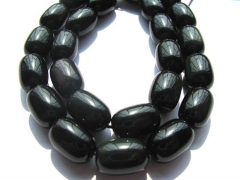 high quality LOT genuine rainbow obsidian barrel rice jewelry beads 8x12mm---5strands16"/per
