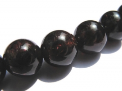 4 6 8 10 12mm full starnd high quality genuine garnet rhodolite semi precious round ball crimsone re