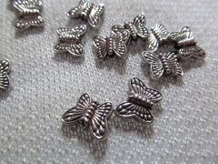 100pcs Assorment Charms Alloy spacer Antique silver charms,lead nickel round 4x6Animals pinwheel ron