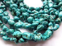 13-18mm 5strands turquoise stone aqua blue jewelry beads