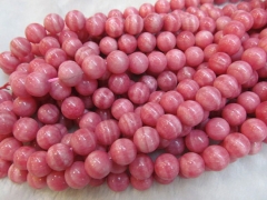 2strands 4-12mm high quality pink rhodochrosite gemstone round ball jewelry bead