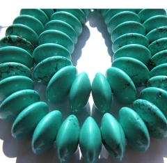 high quality 8 10 12mm 2strands turquoise beads rondelle abacus green blue tibetant jewelry beads 16