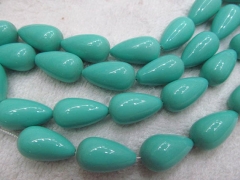 15x20mm 16inch handmade pearl freshwater drop teardrop white black turquoise earring beads