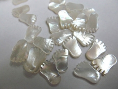 14pcs 8x12mm high quality MOP shell mother of pearl foot feet cabochons beads