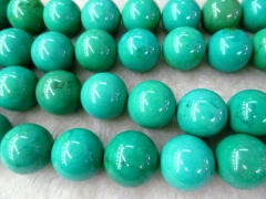 6-30mm turquoise semi precious round ball green blue yellow jewelry beads full strand