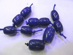 On SALE 6-20mm AAA grade Untreated Genuine Lazulie Lapis DIY bead barrel rice drum column plished be