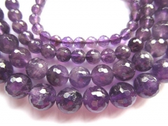 wholesale 4-6mm full strand natural Amethyst quartz round ball beads,abacuse yellow clear white brow