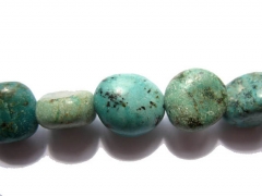 5strands Genuine Africal Turquoise stone nuggets chip freeform wholesale loose beads 4-8 8-12mm