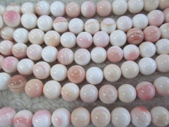 10-18mm 16inch top quality camero conch natural queen shell gergous round ball pink red yellow charm