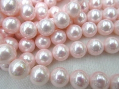 wholesale pearl 4-12mm 5strands connector spacer ball round hot red multicolor charm beadss