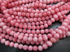 2strands 6-12mm high quality pink rhodochrosite for making jewelry round ball jewelry bead