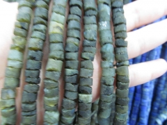 2strands 8 10 12mm Genuine Labradorite for making jewelry Pinwheel Button Heishi Crab Matte Dark Gre