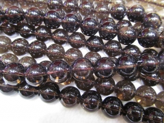 wholesale 3-20mm full strand natural smoky quartz round ball beads,abacuse yellow clear white brown 