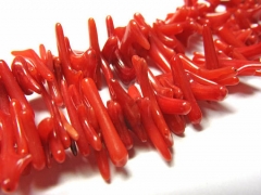 wholesale ocean coral 6-20mm 10strands,bamboo branch chips freeform hot red mixed jewelry beads