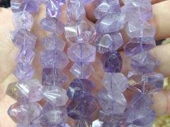 8-18mm full strand high quality genuine amethyst citrine quartz connector rondelle freeform faceted 