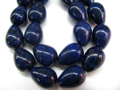 genuine Lapis Lazuli bead Gemstone ,cube drop lapis bead drop peach blue gold jewelry bead 7-20mm fu