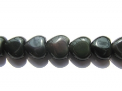 high quality genuine rainbow obsidian hearts love jewelry beads 8mm---5strands16"/per