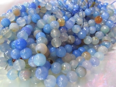 lot fire agate bead round ball royal blue mixed jewelry beads 10mm--5strands 16inch/per strand