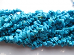 wholesale bulk turquoise stone dark blue ewelry beads 4-6mm--10strands 16inch/per strand