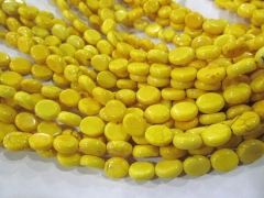 wholesale 3strands 8x10mm turquoise beads oval egg oranger yellow assortment jewelry beads