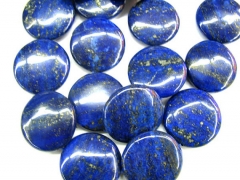 8-30mm full strand lapis lazuli charm beads coin roundel disc blue gold jewelry bead