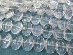 high quality Genuine Quartz rock crystal Freeform Egg marquise clear white loose beads 10-20mm full 