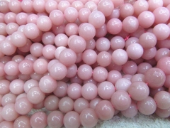 5strands 4-12mm gergous opal gemstone high quality round ball pink jewelry beads