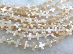 wholesale 13x18mm 5strands genuine MOP shell mother of pearl MOP cross white brown mixed color jewel