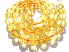 Briolette Cirtrine quartz Bead 4-12mm full strand round ball faceted beads,yellow clear white brown 