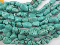 high quality bulk turquoise stone aqua blue jewelry beads 8-12mm--5strands 16inch/per strand