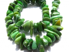 genuine chrysoprase beads 8-12mm 2strands 16inch strand ,nuggets freeform irregular jewelry bead