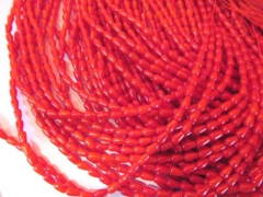 bulk handmade ocean coral 3x7mm 10strands 16inch/L,drop onion pear hot red salmon pink white oranger