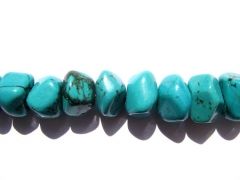 high quality bulk turquoise stone freeform rondelle abacus green jewelry beads 7x10mm--3strands 16in