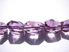 genuine rock crystal quartz 10-14mm 2strands 16inch strand,purple yellow nuggets freeform jewelry be