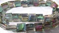batch crystal like charm craft bead square box faceted assortment jewelry beads 10x10mm--5strands 20
