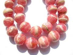 sale 10mm full strand Argentina Rhodochrosite round ball loose gemstone beads