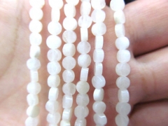 wholesale 3-30 mm full strand Natural Brazil Agate Sardonyx Agate Carmerial round button coin white 