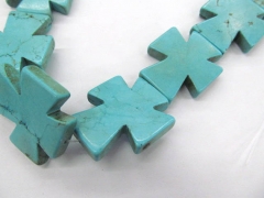 30x35mm 5strands ,turquoise beads crosses egg white turquoie blue black mixed jewelry bead focal