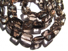 whoesale crystal smoky quartz beads, 8x8mm 5strands 16inch strand,square box faceted jewelry beads