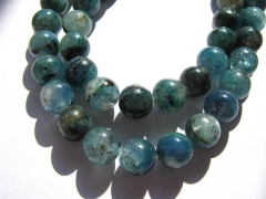 genuine kyanite beads 8-12mm 16inch ,high quality round ball blue jewelry beads