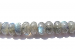 2strands 3x5 4x6 5x8mm genuine labradorite beads high quality rondelle abacus blue jewel